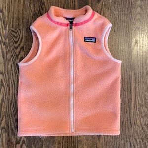 Patagonia toddler girl vest
